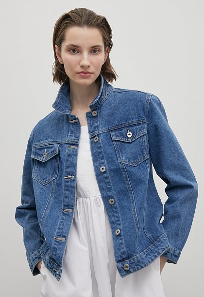 Женские джинсовые куртки - купить по лучшей цене в интернет-магазине FINNFLARE